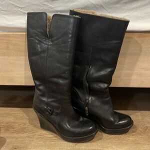 Size 8 black UGG boots